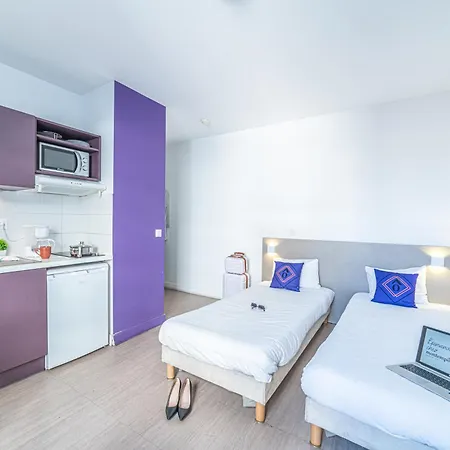 Montempo Centre Euromed Lägenhetshotell Marseille
